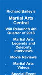 Mobile Screenshot of martialartscentral.com